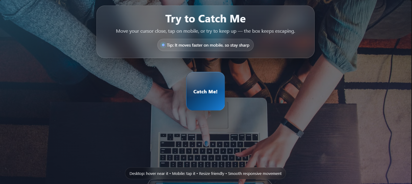 Carch-me Project game