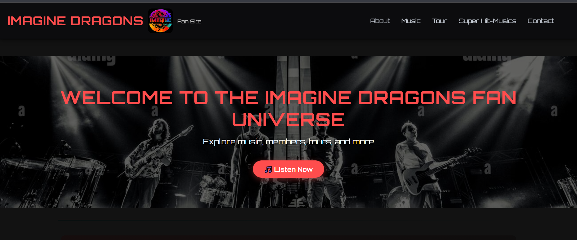 Imagine Dragons Fan Site